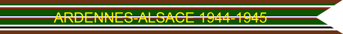 Ardennes-Alsace 1944–1945 U.S. Army European-African-Middle Eastern Theater Campaign Streamer